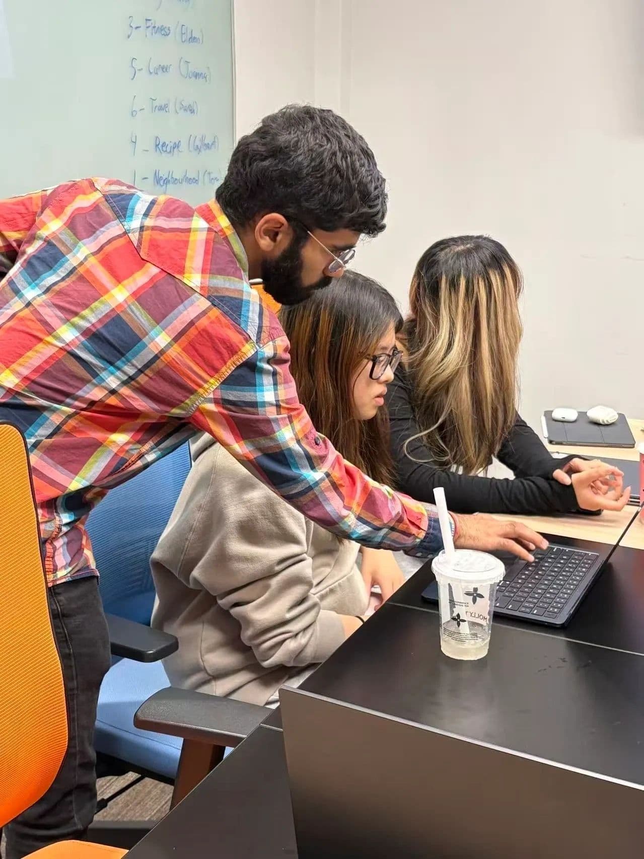 Students exploring future technology and innovation